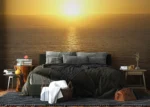 Wall Mural Yellow Ocean Sunset, 375 x 270 cm, FT5P 352255