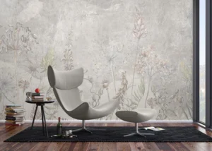 Wall Mural Vintage Garden Blooms, 375 x 270 cm, FT5P 352265