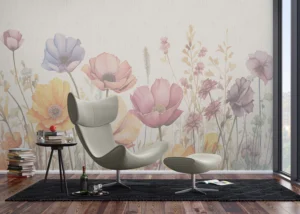Wall Mural Botanical Canvas, 375 x 270 cm, FT5P 352271