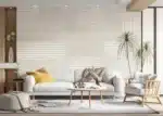 Custom Size Wall Mural Linen Carpet | Premium Non-Woven Wallpaper | FT5P 352295