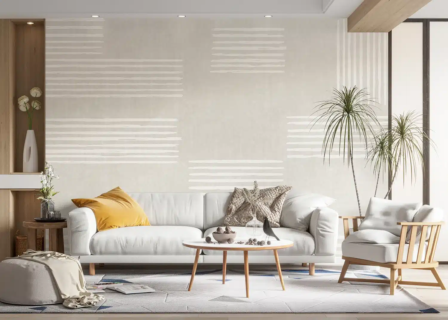 Linen Carpet | Made-to-Measure Wallpaper | Wallever | FT5P 352295