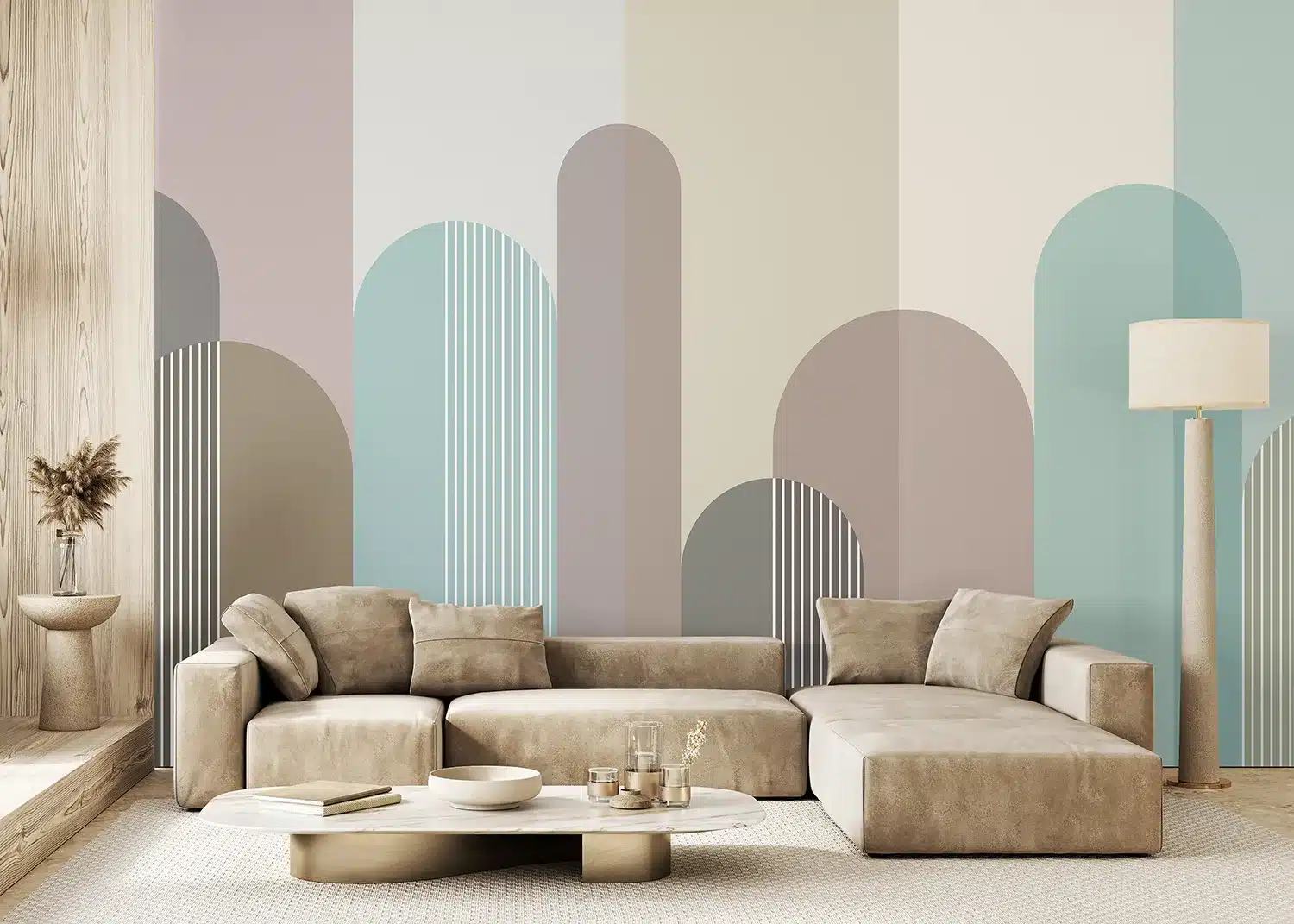 Custom Size Wall Mural Vivid Composition | Premium Non-Woven Wallpaper | FT5P352317 2