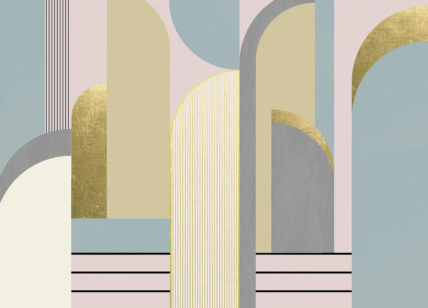 Custom Size Wall Mural Artistic Composition | Premium Non-Woven Wallpaper | FT5P352319