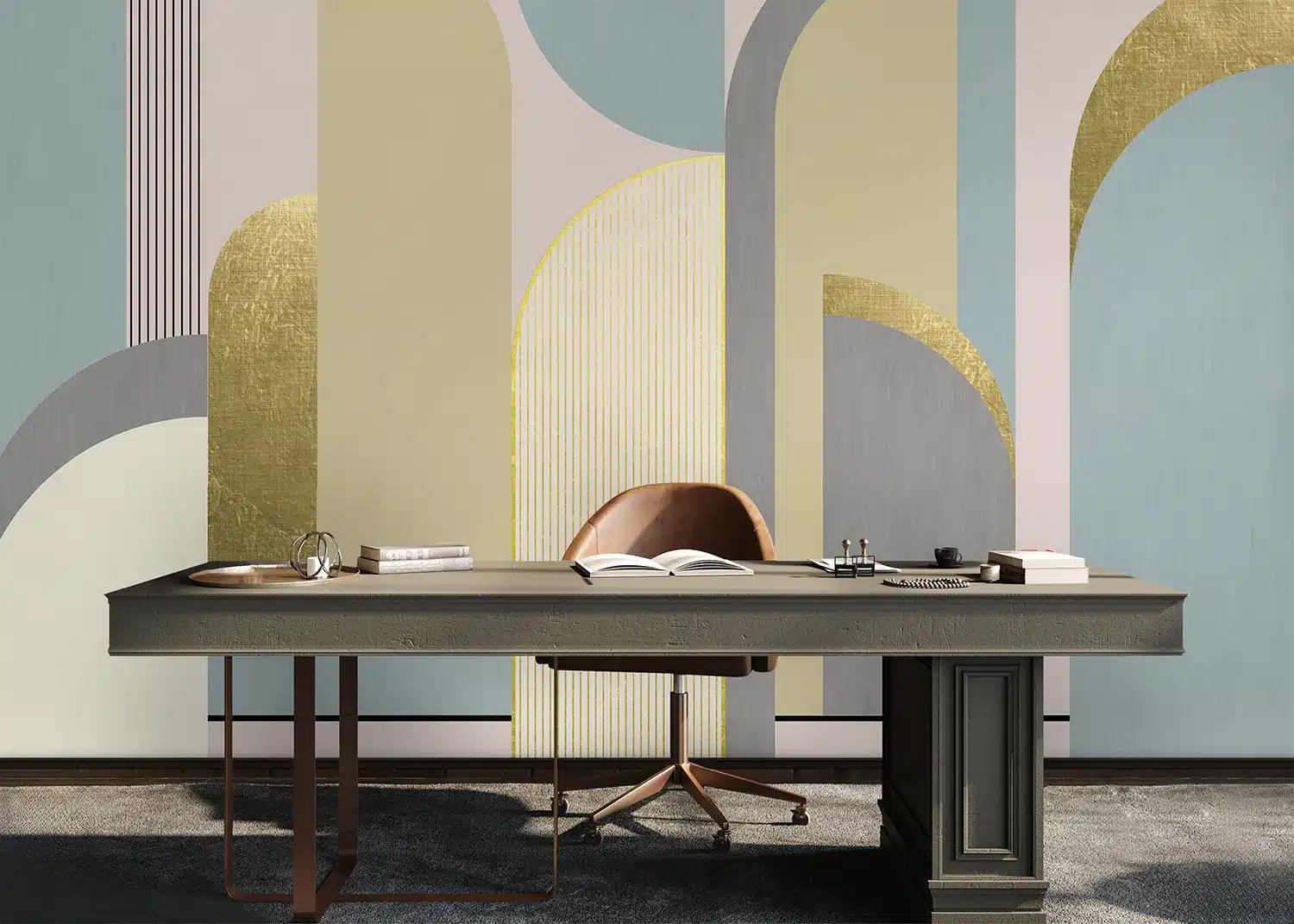 Custom Size Wall Mural Artistic Composition | Premium Non-Woven Wallpaper | FT5P352319 2