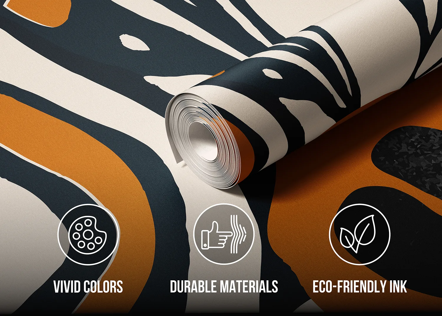 Custom Size Wall Mural Contrast Sketch | Premium Non-Woven Wallpaper | FT5P 352341 4