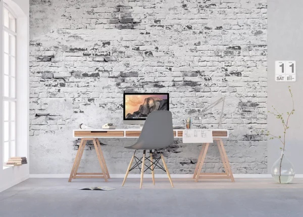 Custom Size Wall Mural Brick Wall | Premium Non-Woven Wallpaper | FT5P 352385