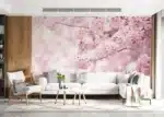 Custom Size Wall Mural Sakura Bloom | Premium Non-Woven Wallpaper | FT5P 352387