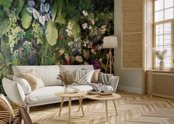 Custom Size Wall Mural Classic Garden | Premium Non-Woven Wallpaper | FT5P 352425
