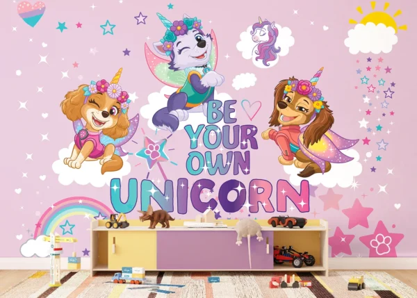 Wall Mural Paw Patrol Unicorn, 375 x 270 cm, FTD5P 352281