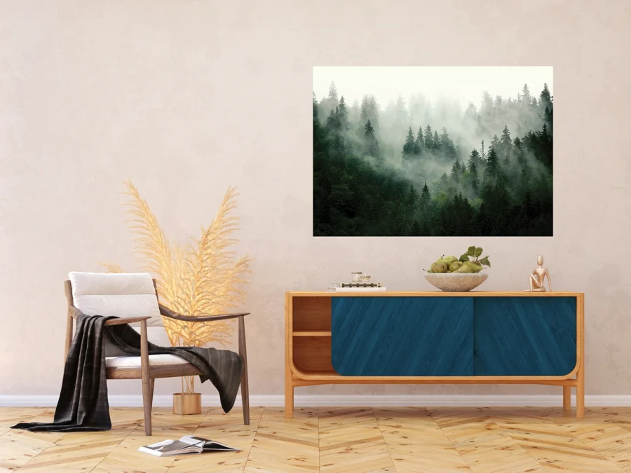 Wall Mural Misty Forest, 155 x 110 cm, FTNM 7707 - Image 4