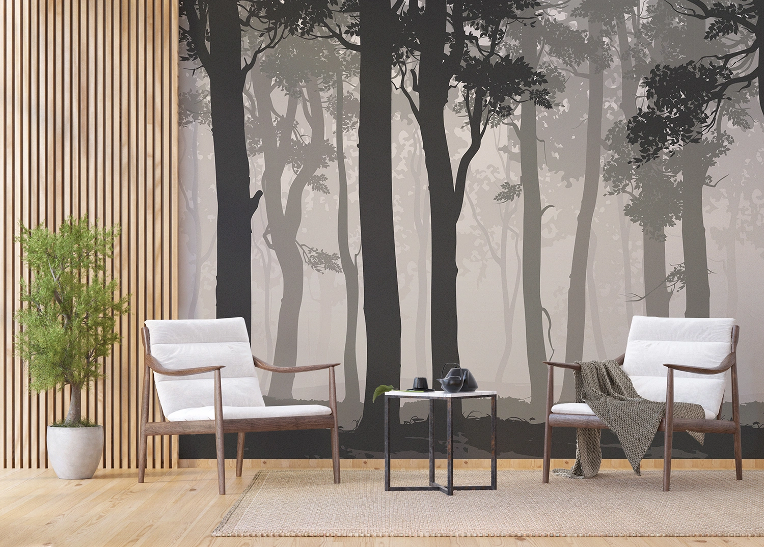 Wall Mural Mystic Forest, 375 x 270 cm, FTNS 1266