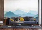 Vliesová fototapeta na zed' Na Vrcholku Hor | 375 x 270 cm | FTNS 1267