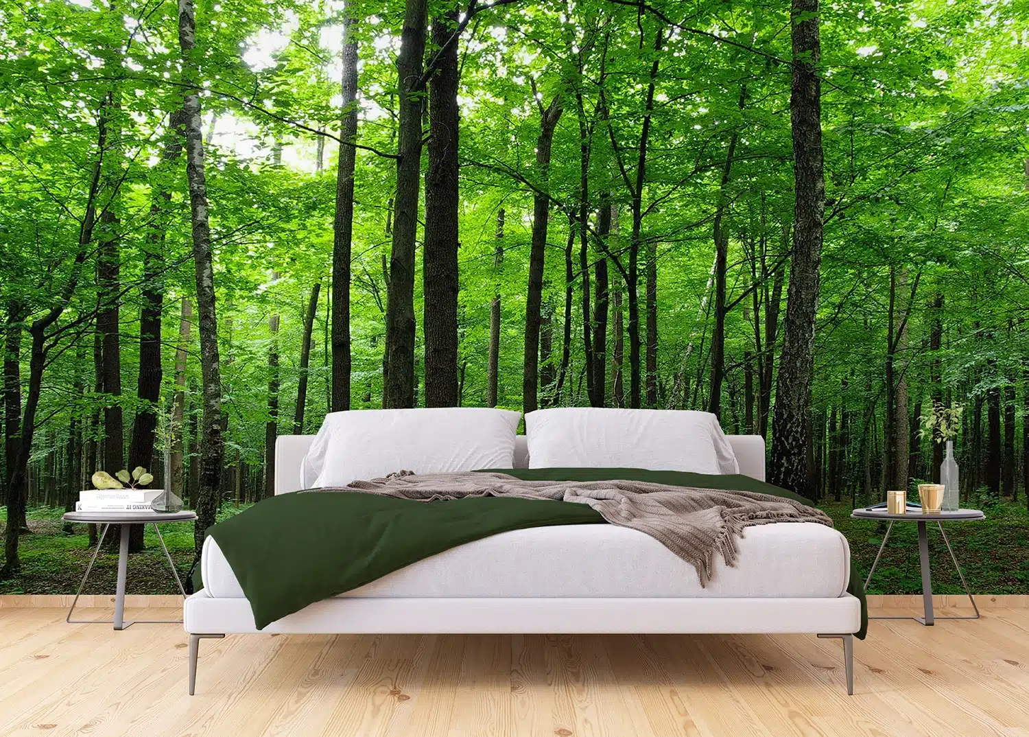 Green Forest | Made-to-Measure Wallpaper | Wallever | FTNS 2446