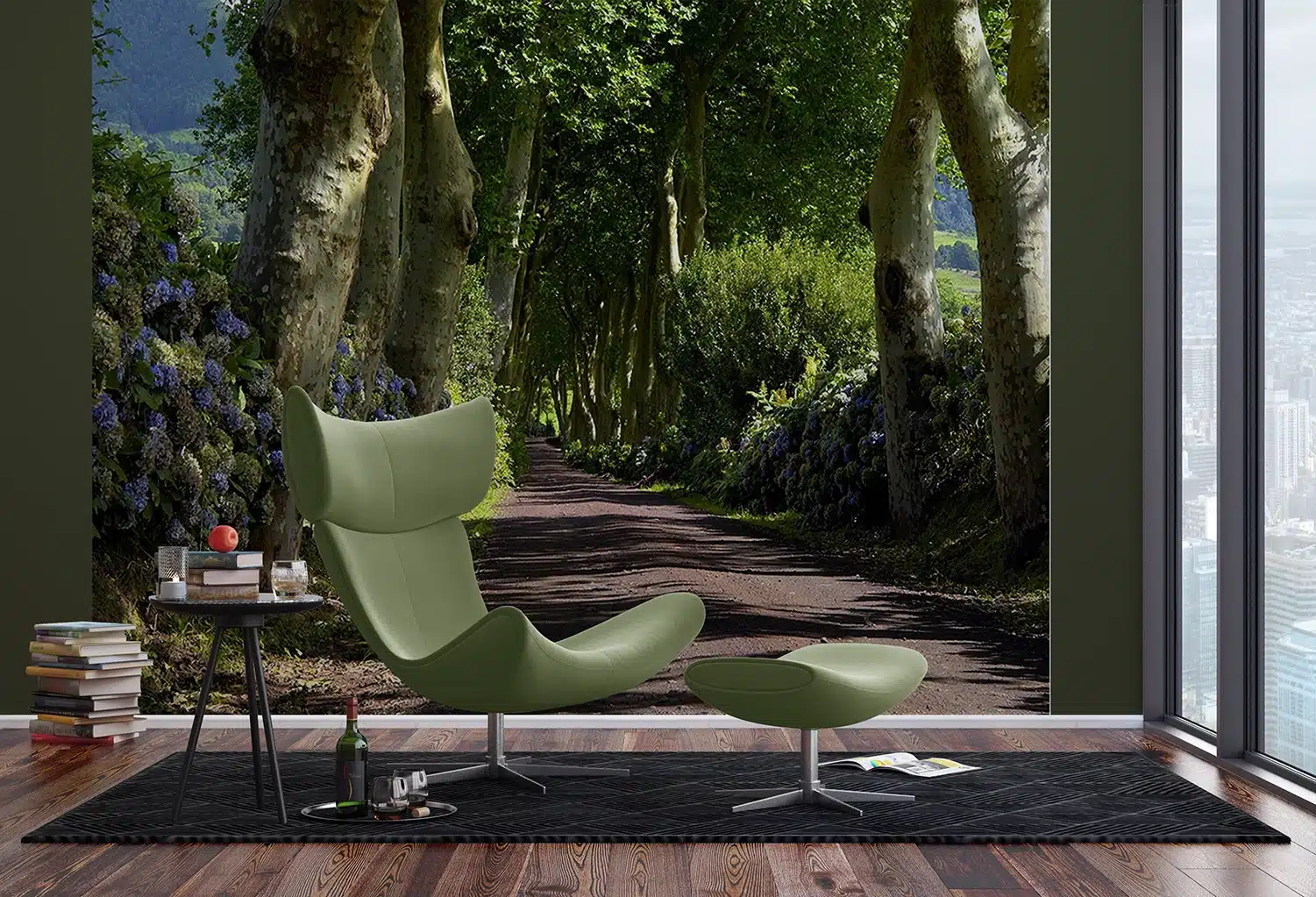 Wall Mural Alley, 375 x 270 cm, FTNS 2449