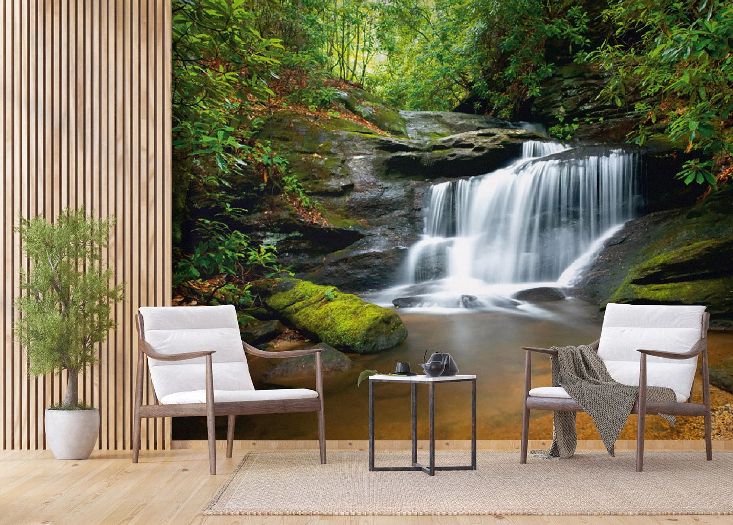Wall Mural Waterfall, 375 x 270 cm, FTNS 2450