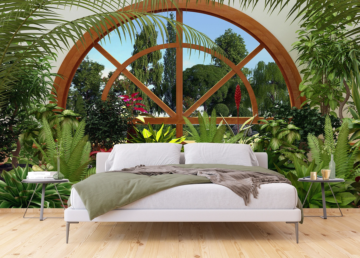 Wall Mural Winter Garden, 375 x 270 cm, FTNS 2457