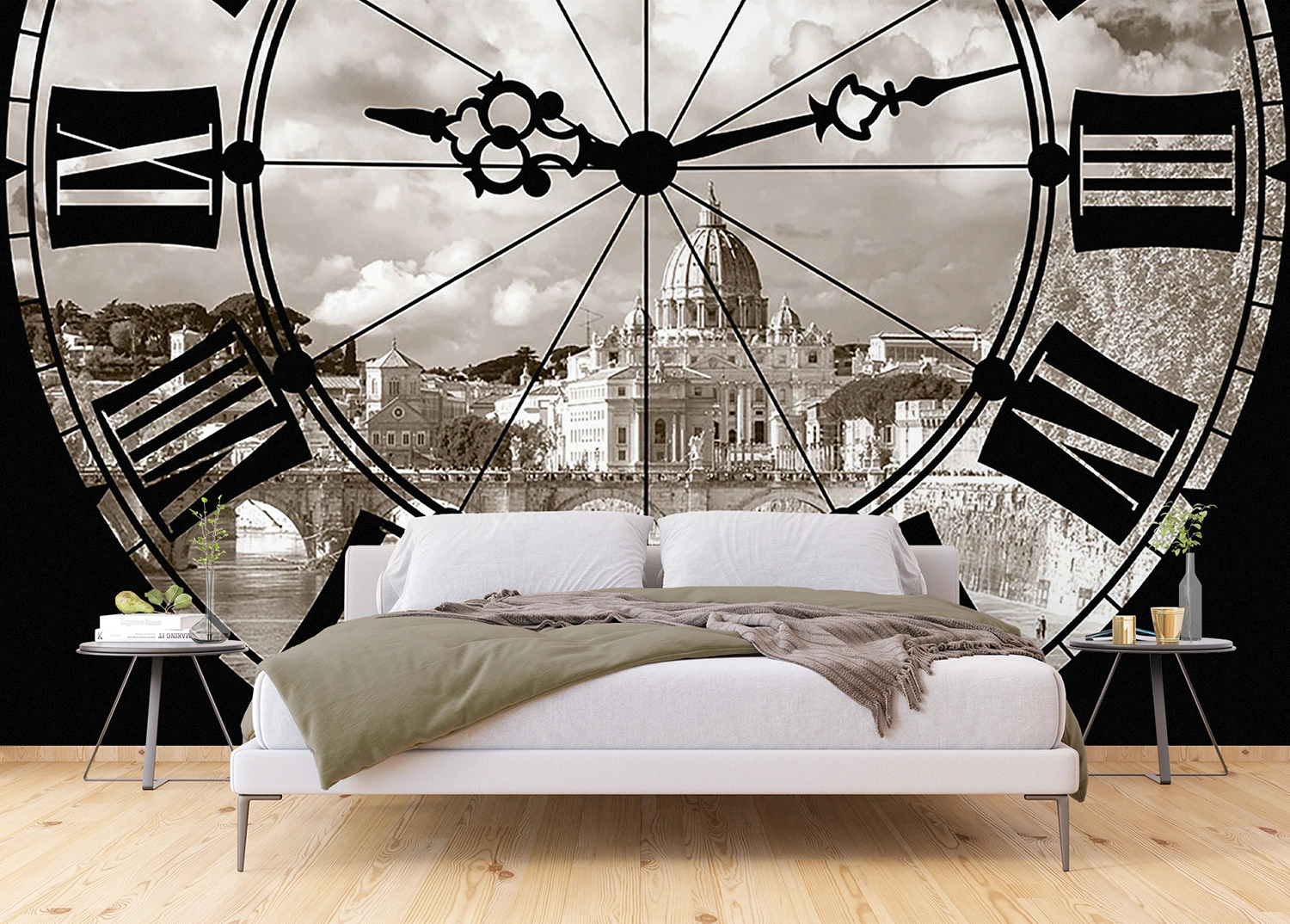 Wall Mural Old Clock, 375 x 270 cm, FTNS 2477