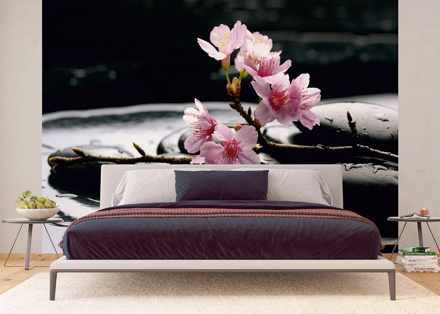 Wall Mural Floating Sakura, 375 x 270 cm, FTNS 2460