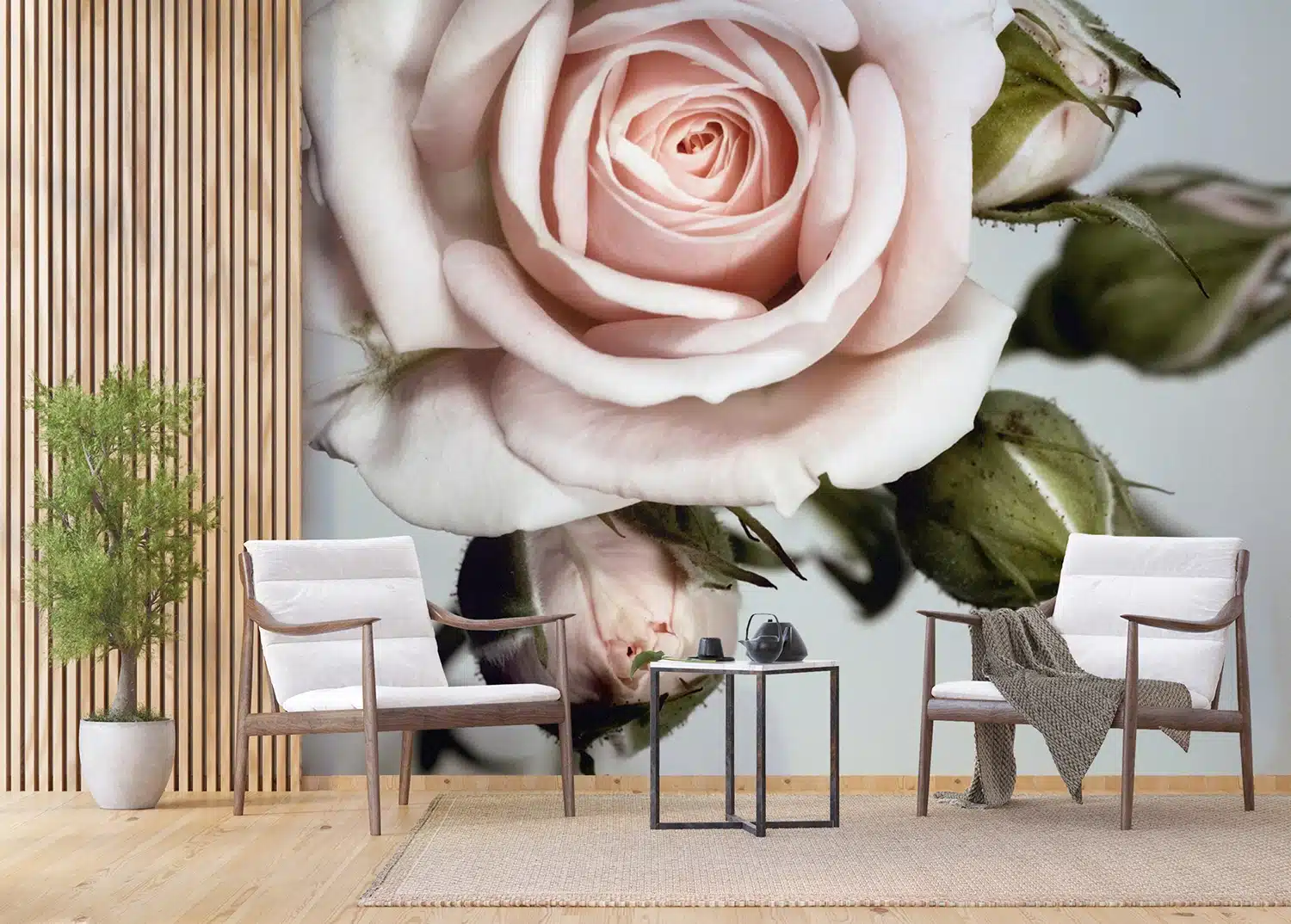 Custom Size Wall Mural Rose | Premium Non-Woven Wallpaper | FTNXXL0313 2