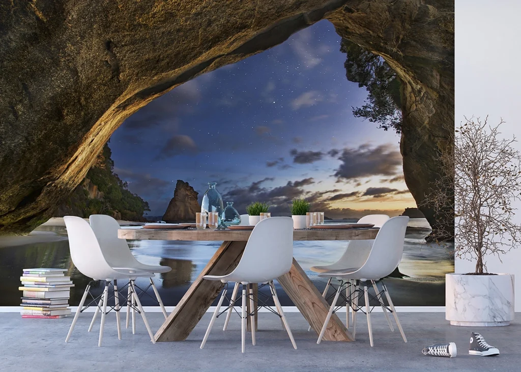 Custom Size Wall Mural Dream View | Premium Non-Woven Wallpaper | FTNXXL3000