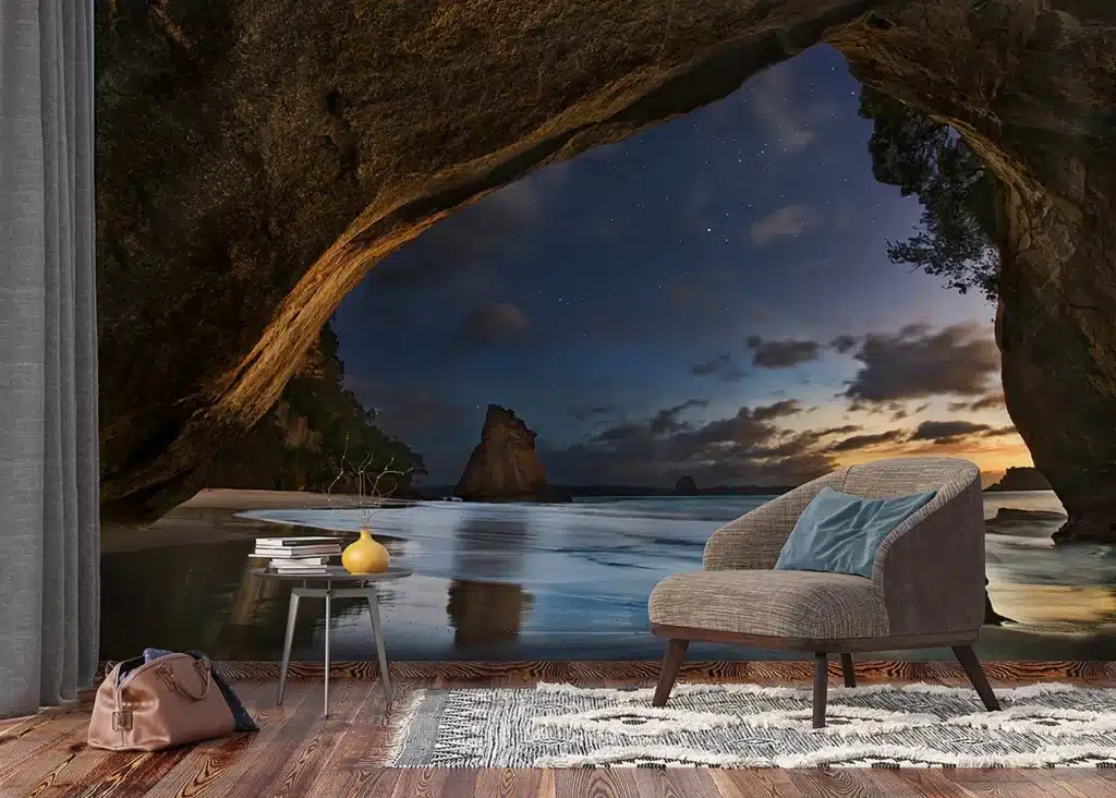 Custom Size Wall Mural Dream View | Premium Non-Woven Wallpaper | FTNXXL3000 3