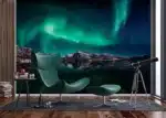 Vliesová fototapeta na zed' Severní Záře | 375 x 270 cm | FTNXXL 3003