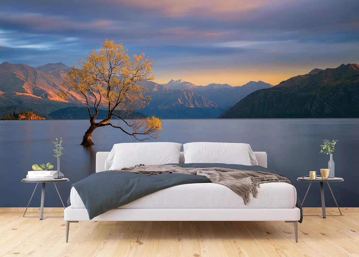 Custom Size Wall Mural Charming Sunset | Premium Non-Woven Wallpaper | FTNXXL3015 2