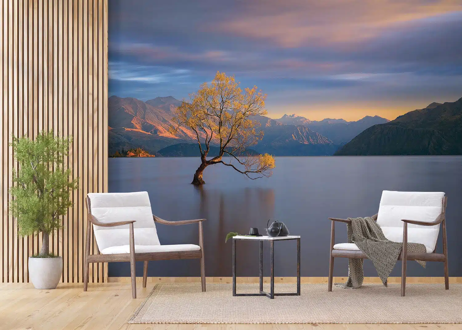 Custom Size Wall Mural Charming Sunset | Premium Non-Woven Wallpaper | FTNXXL3015 4