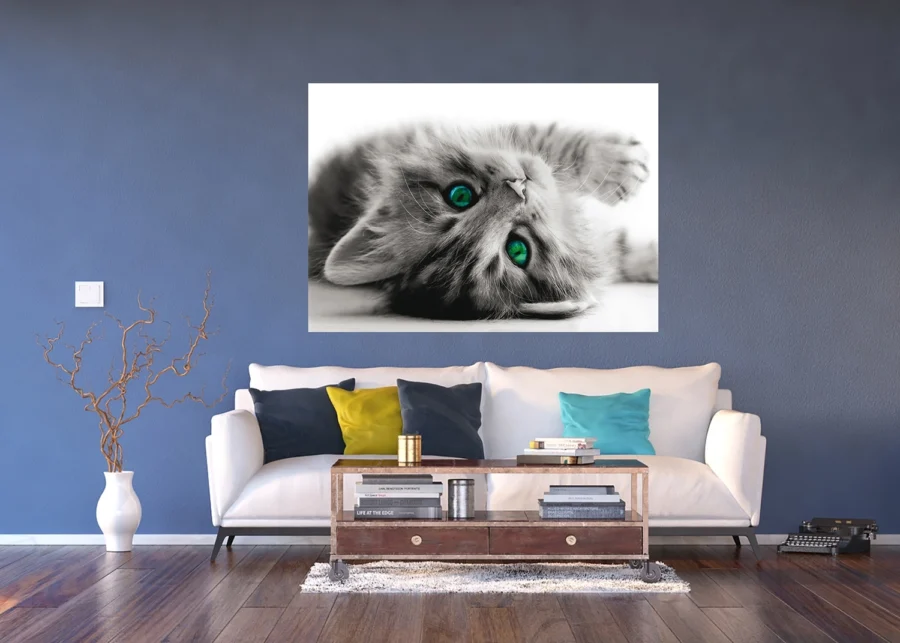 Wall Mural Kitten, 160 x 110 cm, FTNM 2605 - Image 2