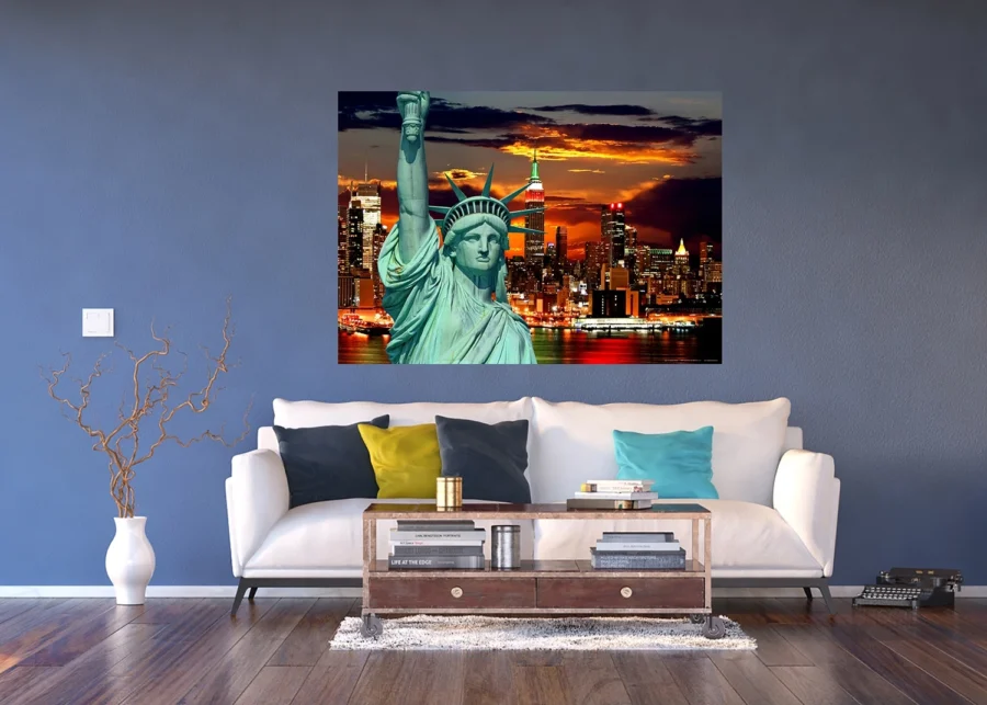 Wall Mural Sunset Liberty, 160 x 110 cm, FTNM 2612 - Image 2