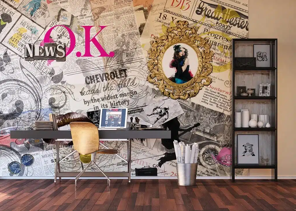 Custom Size Wall Mural O.K. | Premium Non-Woven Wallpaper | FTNXXL0305 3