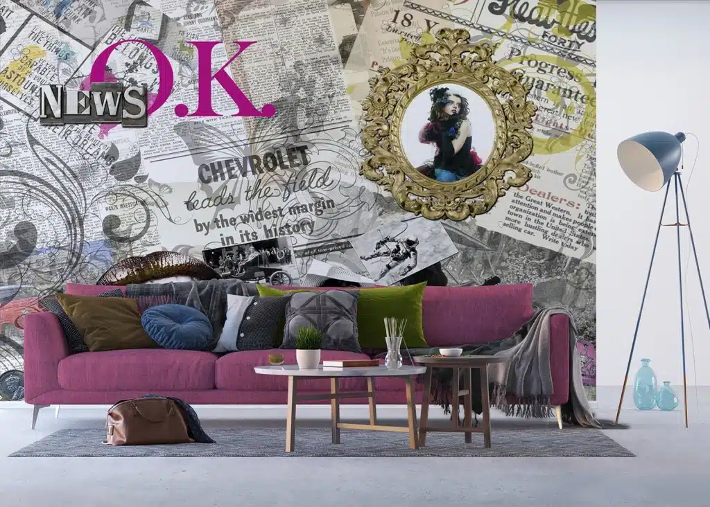 Custom Size Wall Mural O.K. | Premium Non-Woven Wallpaper | FTNXXL0305 6