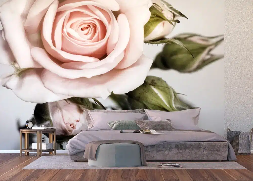 Custom Size Wall Mural Rose | Premium Non-Woven Wallpaper | FTNXXL0313 7