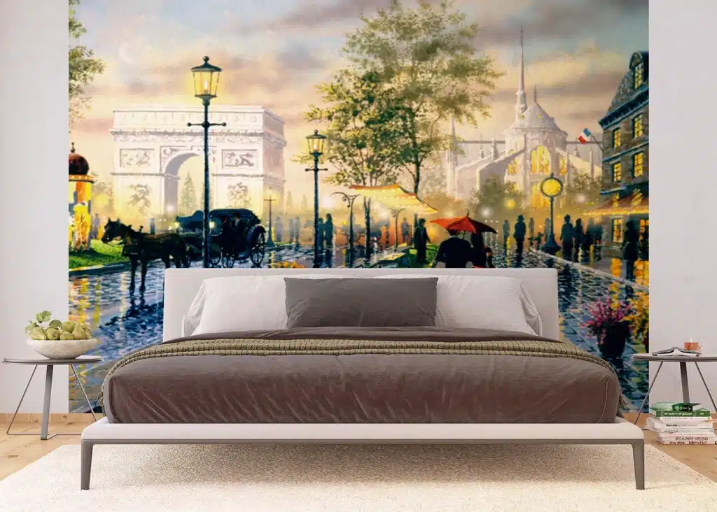 Custom Size Wall Mural Magic Paris | Premium Non-Woven Wallpaper | FTNXXL0367 2