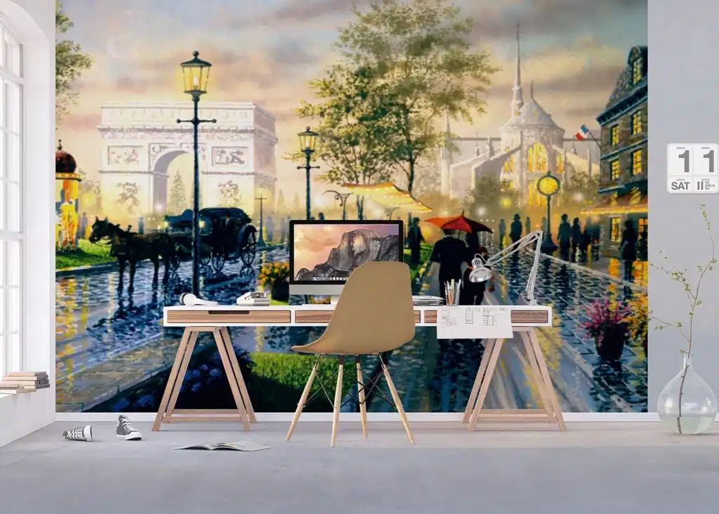 Custom Size Wall Mural Magic Paris | Premium Non-Woven Wallpaper | FTNXXL0367 7