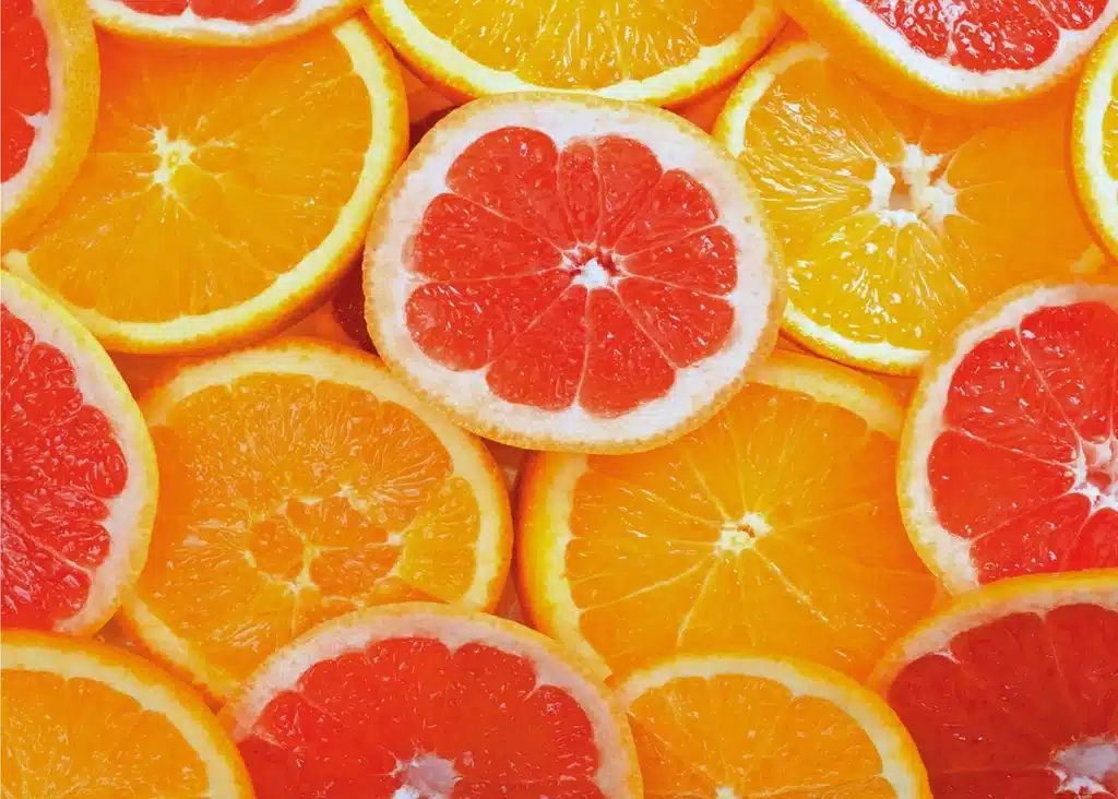 Custom Size Wall Mural Oranges | Premium Non-Woven Wallpaper | FTNXXL0413 1