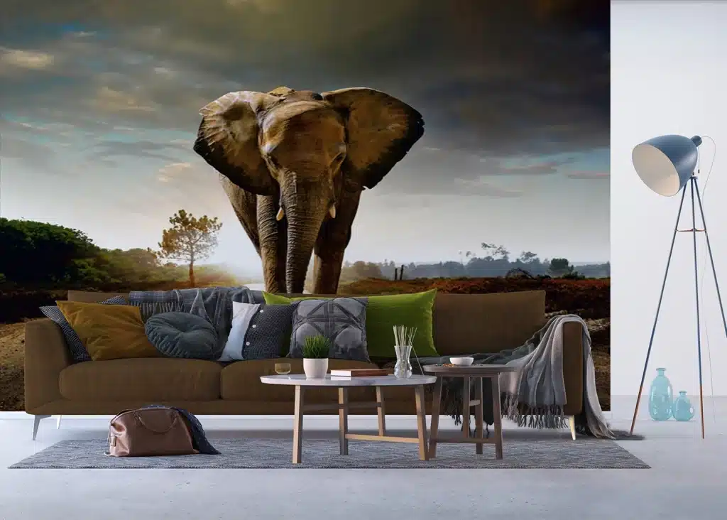 Wall Mural Elephant, 375 x 270 cm, FTNXXL 0438 4