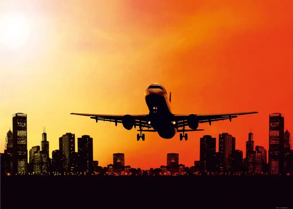 Wall Mural Night Flight, 375 x 270 cm, FTNXXL 0447