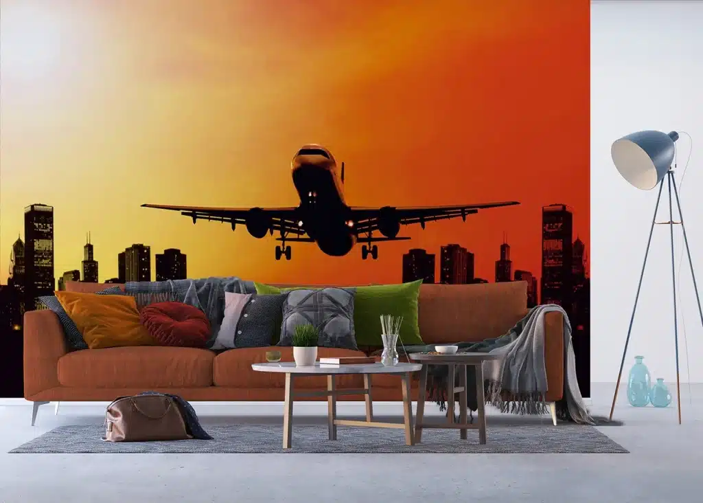 Wall Mural Night Flight, 375 x 270 cm, FTNXXL 0447 4