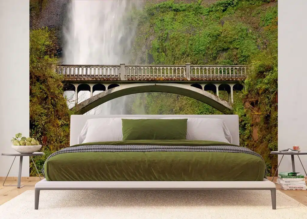 Custom Size Wall Mural Waterfall | Premium Non-Woven Wallpaper | FTNXXL0476 2