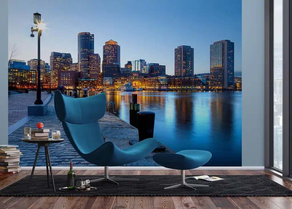 Custom Size Wall Mural Embankment | Premium Non-Woven Wallpaper | FTNXXL1123 3