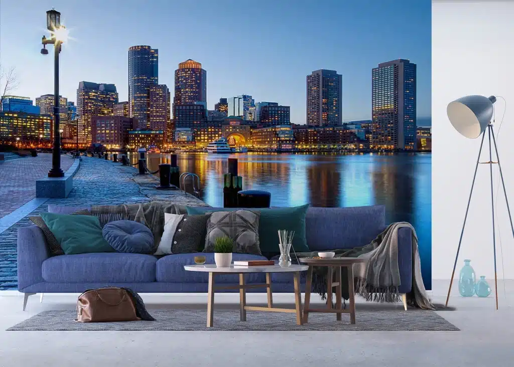 Custom Size Wall Mural Embankment | Premium Non-Woven Wallpaper | FTNXXL1123 4