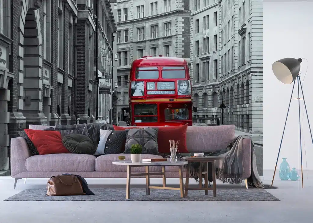 Wall Mural Double Decker, 375 x 270 cm, FTNXXL 1132 3