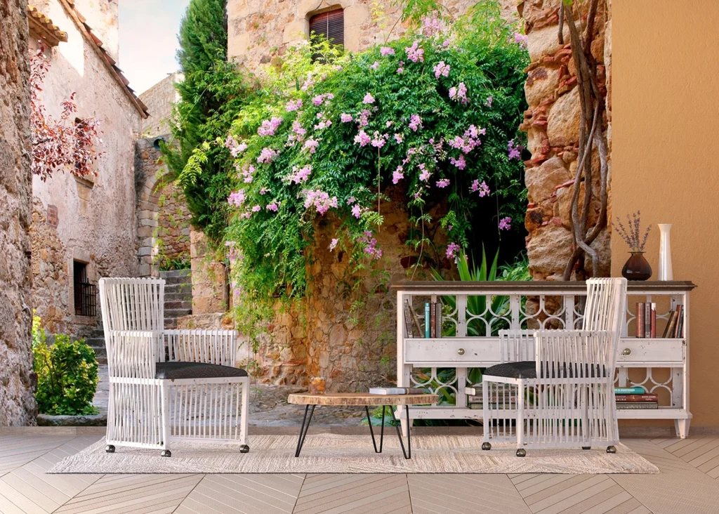 Wall Mural Patio, 375 x 270 cm, FTNXXL 1145