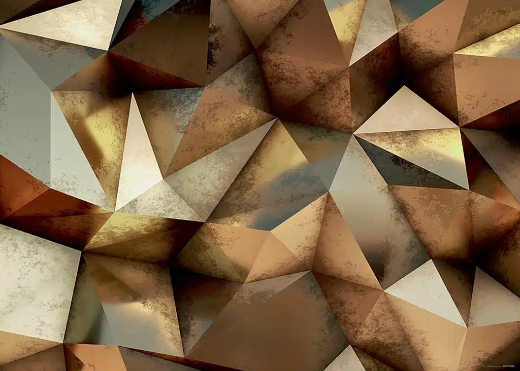 Wall Mural Bronze, 375 x 270 cm, FTNXXL 1221