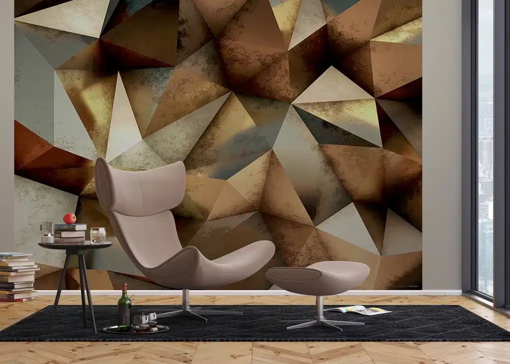 Wall Mural Bronze, 375 x 270 cm, FTNXXL 1221 2