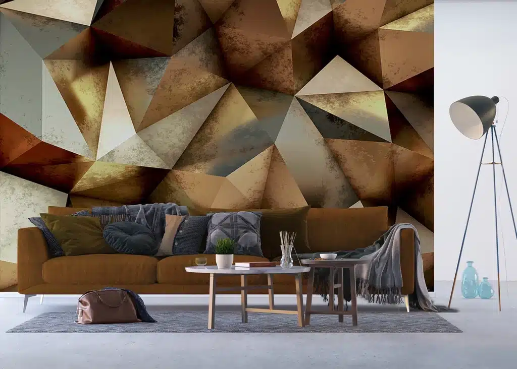 Wall Mural Bronze, 375 x 270 cm, FTNXXL 1221 3