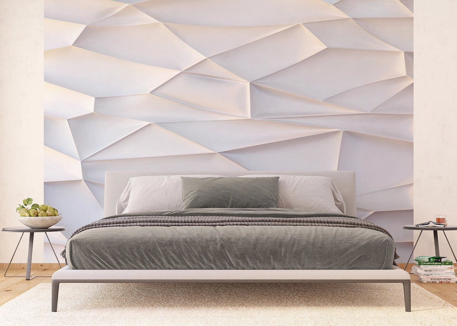 Wall Mural Beige Pattern, 375 x 270 cm, FTNXXL 1225