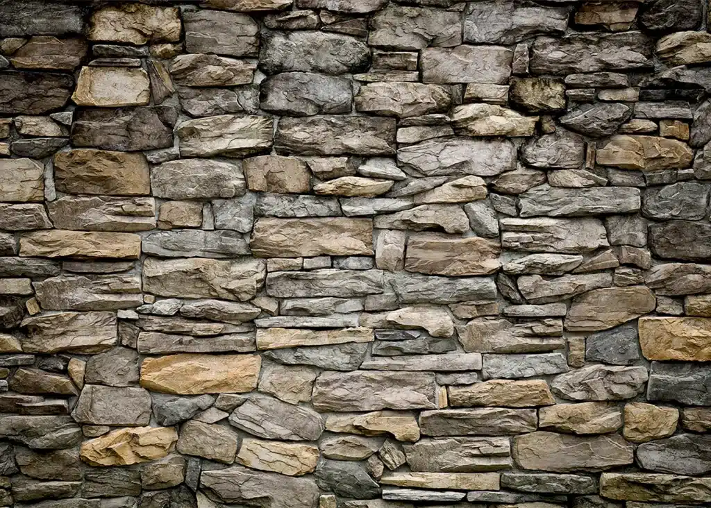 Custom Size Wall Mural Stacked Stones | Premium Non-Woven Wallpaper | FTNXXL1228 1