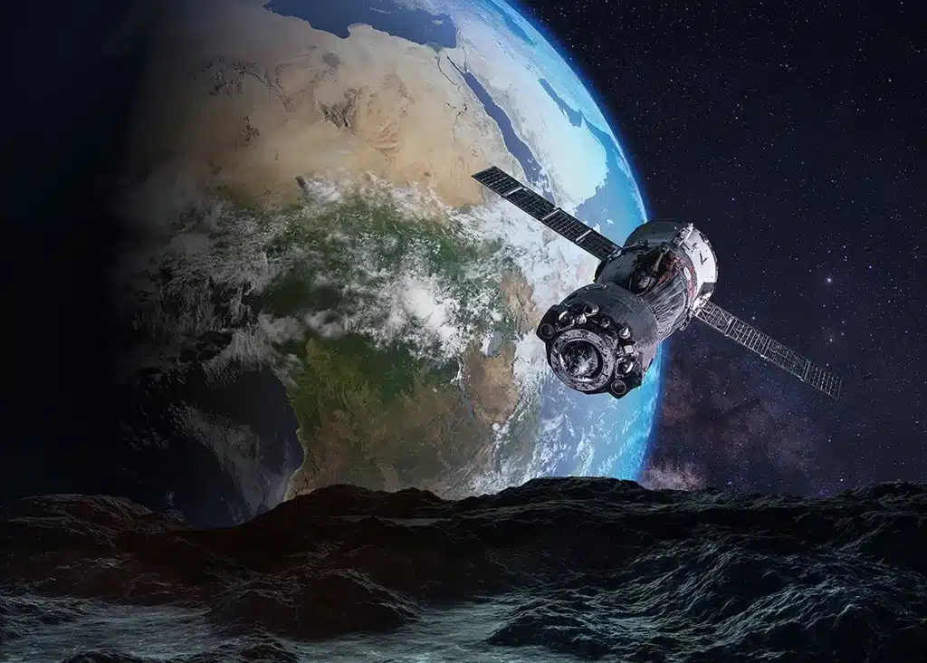 Custom Size Wall Mural Space | Premium Non-Woven Wallpaper | FTNXXL1233 1